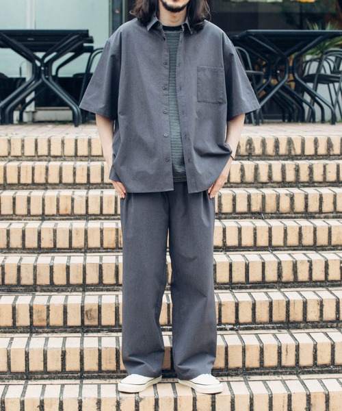 ITEMS URBANRESEARCH(アイテムズ アーバンリサーチ)の「『接触冷感/速乾/イージーケア』WINDY MESH ジップポケットパンツ(その他パンツ・メンズ・ブラック/チャコールグレー/ネイビー・MEDIUM/LARGE/X-LARGE)」の19枚目の写真