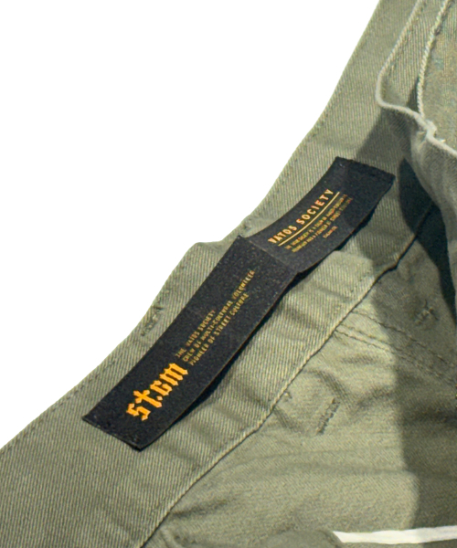 STIGMA(スティグマ)の「WASHED BELT CURVED PANTS KHAKI(その他パンツ・メンズ・その他・MEDIUM/LARGE/X-LARGE)」の8枚目の写真