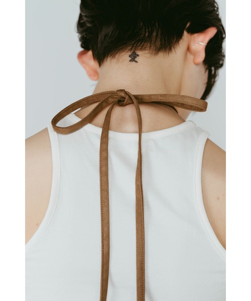 Knuth Marf(クヌースマーフ)の「suede bustier top(その他トップス・レディース・キャメル/ダークグレー・FREE)」の19枚目の写真