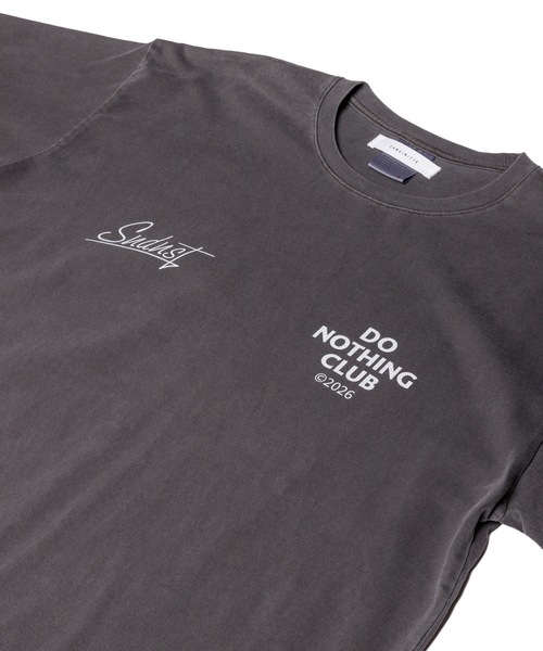 Sandinista(サンディニスタ)の「D.N.C. 2026 Pigment Dye Tee / ピグメント加工Tシャツ(Tシャツ/カットソー・メンズ・ライトブルー/ブラック/グレー/ブラウン・MEDIUM/LARGE/X-LARGE)」の20枚目の写真