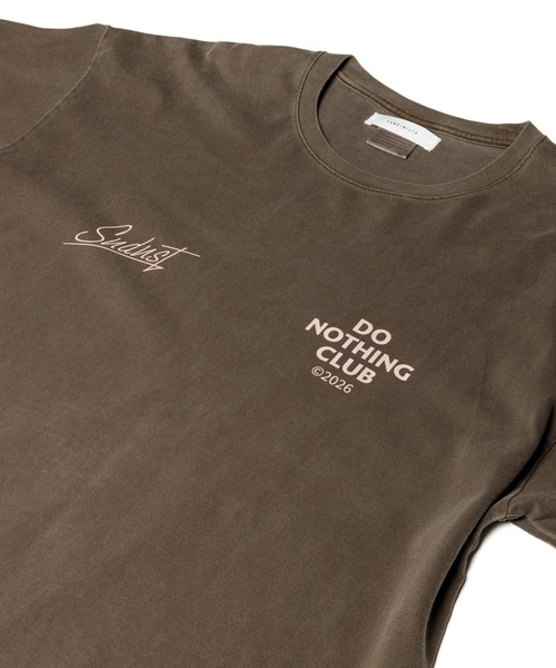 Sandinista(サンディニスタ)の「D.N.C. 2026 Pigment Dye Tee / ピグメント加工Tシャツ(Tシャツ/カットソー・メンズ・ライトブルー/ブラック/グレー/ブラウン・MEDIUM/LARGE/X-LARGE)」の19枚目の写真
