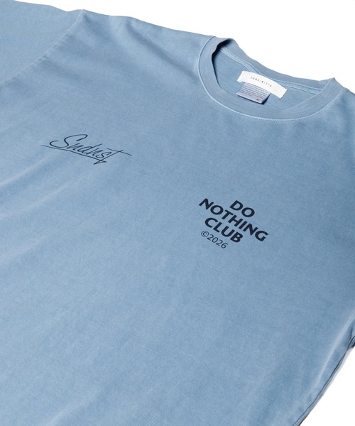 Sandinista(サンディニスタ)の「D.N.C. 2026 Pigment Dye Tee / ピグメント加工Tシャツ(Tシャツ/カットソー・メンズ・ライトブルー/ブラック/グレー/ブラウン・MEDIUM/LARGE/X-LARGE)」の17枚目の写真