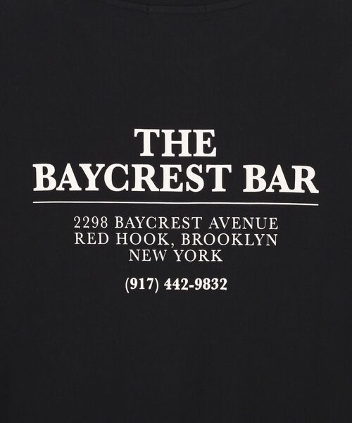 AMERICAN HOLIC（アメリカンホリック）の「BARロゴプリントTシャツ（Tシャツ/カットソー・レディース・オフホワイト/グレー系その他/ブラック/オレンジ・FREE）」の5枚目の写真