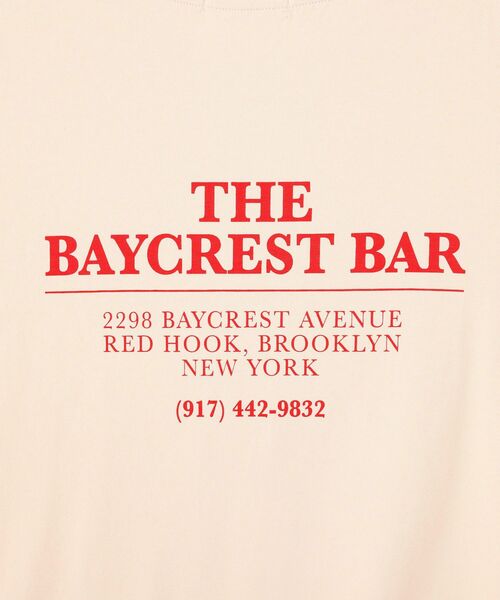 AMERICAN HOLIC（アメリカンホリック）の「BARロゴプリントTシャツ（Tシャツ/カットソー・レディース・オフホワイト/グレー系その他/ブラック/オレンジ・FREE）」の7枚目の写真