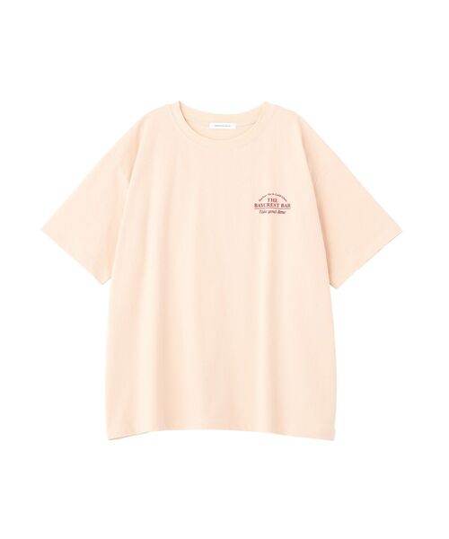 AMERICAN HOLIC（アメリカンホリック）の「BARロゴプリントTシャツ（Tシャツ/カットソー・レディース・オフホワイト/グレー系その他/ブラック/オレンジ・FREE）」の12枚目の写真