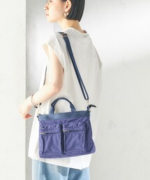 【WEB限定】Hyman Roth:〈撥水加工〉ナイロン ミニ ヘルメット バッグ