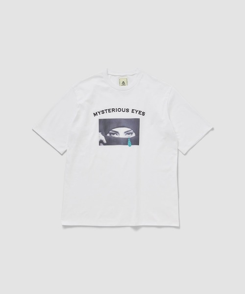 mando(マンド)の「mando / DADA EYES《ESTNATION EXCLUSIVE》(Tシャツ/カットソー・メンズ・グレー系その他/ライトホワイト/ダークブラック・3/2)」の1枚目の写真