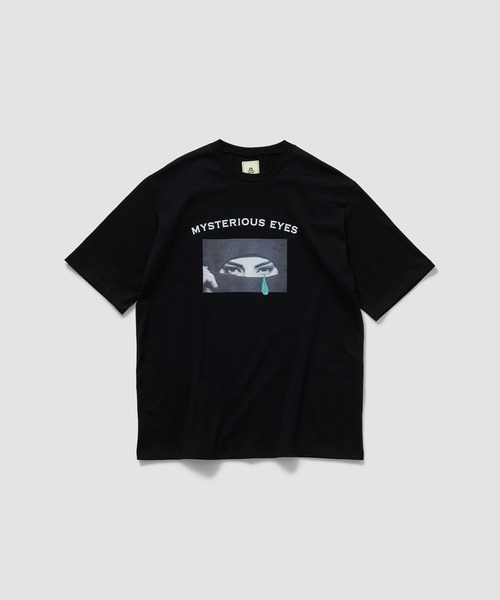 mando(マンド)の「mando / DADA EYES《ESTNATION EXCLUSIVE》(Tシャツ/カットソー・メンズ・グレー系その他/ライトホワイト/ダークブラック・3/2)」の2枚目の写真