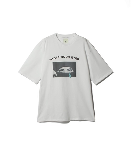 mando(マンド)の「mando / DADA EYES《ESTNATION EXCLUSIVE》(Tシャツ/カットソー・メンズ・グレー系その他/ライトホワイト/ダークブラック・3/2)」の6枚目の写真