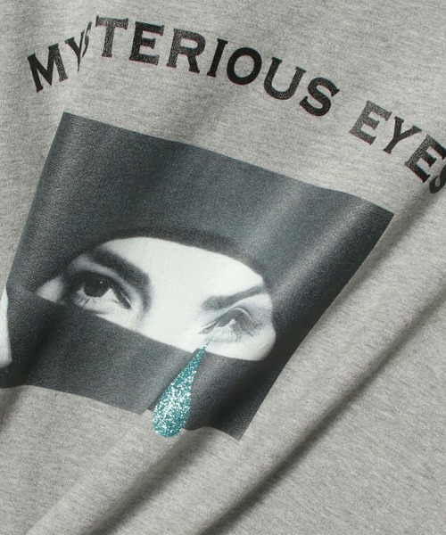mando(マンド)の「mando / DADA EYES《ESTNATION EXCLUSIVE》(Tシャツ/カットソー・メンズ・グレー系その他/ライトホワイト/ダークブラック・3/2)」の5枚目の写真