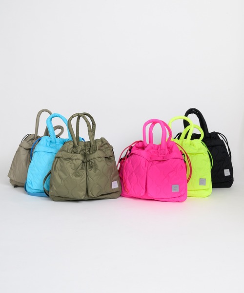 MIS（エムアイエス）の「MIS / エムアイエス GENERAL LABEL MILITARY QUILTED HELMET BAG ミリタリー キルティング ショルダーバッグ 2026年春夏（ショルダーバッグ・レディース・ブラック/ベージュ/グリーン/ブルー/イエロー/ピンク・FREE）」の13枚目の写真