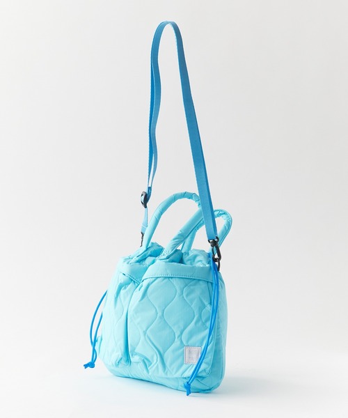 MIS（エムアイエス）の「MIS / エムアイエス GENERAL LABEL MILITARY QUILTED HELMET BAG ミリタリー キルティング ショルダーバッグ 2026年春夏（ショルダーバッグ・レディース・ブラック/ベージュ/グリーン/ブルー/イエロー/ピンク・FREE）」の10枚目の写真