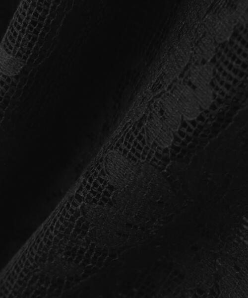 YENN(イエン)の「YENN(イエン)PORTABLE LACE HOODIE(シャツ/ブラウス・レディース・ブラック/ホワイト・F)」の11枚目の写真
