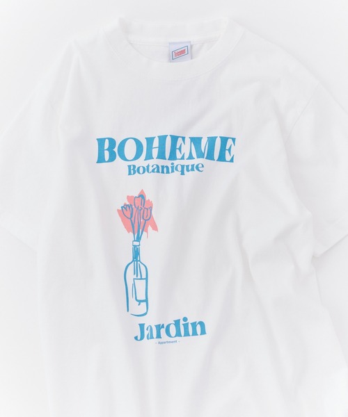 ottilie（オティーリエ）の「【 TRICOMER / トリコメル 】 BOHEME BOTANIQUE A / Tシャツ（Tシャツ/カットソー・レディース・ホワイト・FREE）」の4枚目の写真