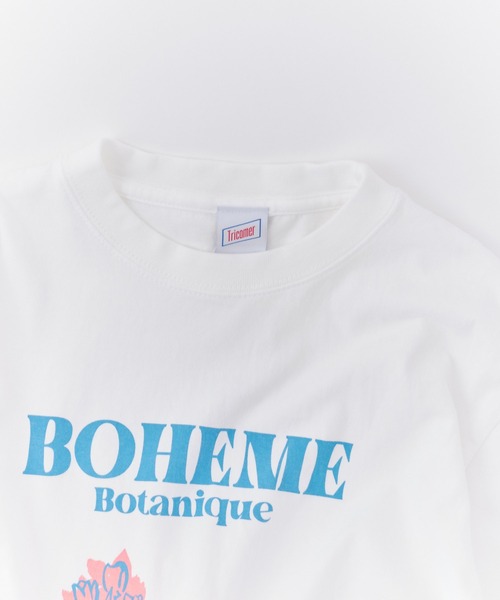 ottilie（オティーリエ）の「【 TRICOMER / トリコメル 】 BOHEME BOTANIQUE A / Tシャツ（Tシャツ/カットソー・レディース・ホワイト・FREE）」の5枚目の写真