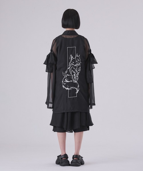狐独(コドク)の「シアーレイヤードハーフパンツ/SETUP対応(その他パンツ・メンズ・ブラック・LARGE/MEDIUM/SMALL)」の14枚目の写真