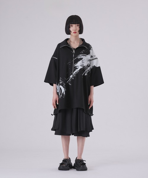 狐独(コドク)の「シアーレイヤードハーフパンツ/SETUP対応(その他パンツ・メンズ・ブラック・LARGE/MEDIUM/SMALL)」の15枚目の写真