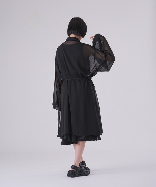 狐独(コドク)の「シアーレイヤードハーフパンツ/SETUP対応(その他パンツ・メンズ・ブラック・LARGE/MEDIUM/SMALL)」の20枚目の写真