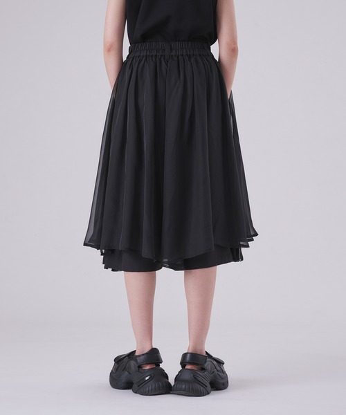 狐独(コドク)の「シアーレイヤードハーフパンツ/SETUP対応(その他パンツ・メンズ・ブラック・LARGE/MEDIUM/SMALL)」の10枚目の写真