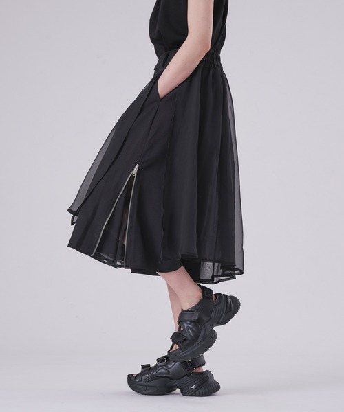 狐独(コドク)の「シアーレイヤードハーフパンツ/SETUP対応(その他パンツ・メンズ・ブラック・LARGE/MEDIUM/SMALL)」の8枚目の写真
