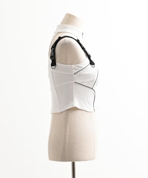 REFLEM INDUSTRY(レフレムインダストリー)の「『REFLEM INDUSTRY/レフレム インダストリー』CORE UNIT TOP/タクティカルビスチェ(その他トップス・レディース・ブラック/ホワイト・S/M)」の22枚目の写真
