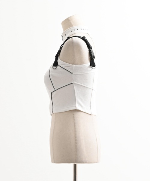REFLEM INDUSTRY(レフレムインダストリー)の「『REFLEM INDUSTRY/レフレム インダストリー』CORE UNIT TOP/タクティカルビスチェ(その他トップス・レディース・ブラック/ホワイト・S/M)」の21枚目の写真