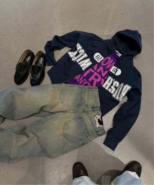 Oriens JOURNAL STANDARD（オリエンス ジャーナルスタンダード）の「《追加2》SHOW UP プリントTEE（Tシャツ/カットソー・レディース・パープル/イエロー・MEDIUM/SMALL）」の10枚目の写真