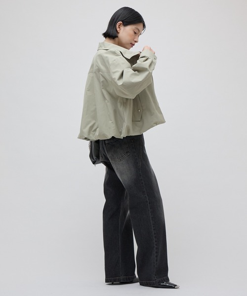 Lui's(ルイス)の「スタンドZIPブルゾン 26aw(ブルゾン・レディース・カーキ/ブラック・FREE)」の14枚目の写真