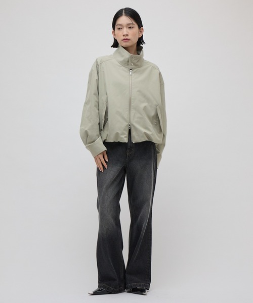 Lui's(ルイス)の「スタンドZIPブルゾン 26aw(ブルゾン・レディース・カーキ/ブラック・FREE)」の16枚目の写真