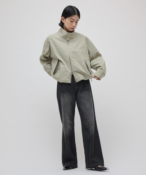 Lui's(ルイス)の「スタンドZIPブルゾン 26aw(ブルゾン・レディース・カーキ/ブラック・FREE)」の17枚目の写真