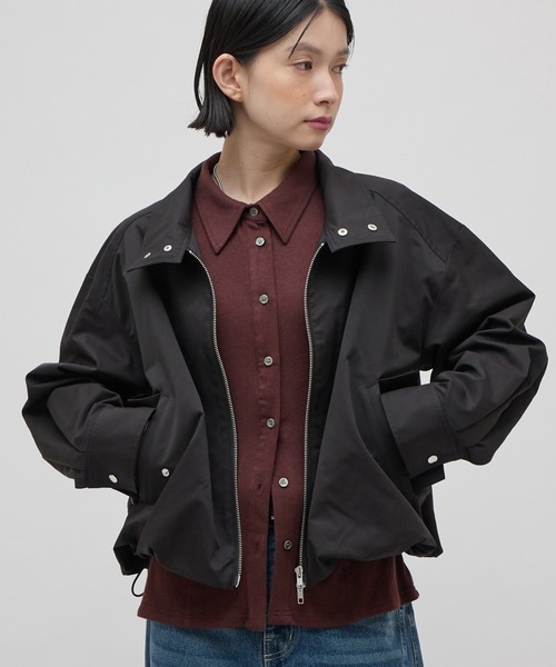 Lui's(ルイス)の「スタンドZIPブルゾン 26aw(ブルゾン・レディース・カーキ/ブラック・FREE)」の21枚目の写真