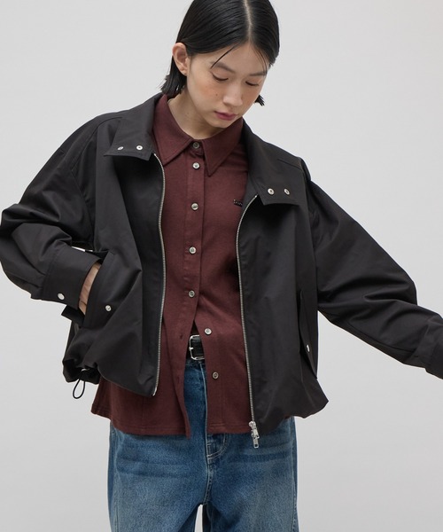 Lui's(ルイス)の「スタンドZIPブルゾン 26aw(ブルゾン・レディース・カーキ/ブラック・FREE)」の22枚目の写真