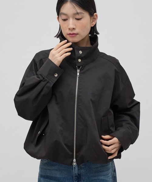 Lui's(ルイス)の「スタンドZIPブルゾン 26aw(ブルゾン・レディース・カーキ/ブラック・FREE)」の18枚目の写真