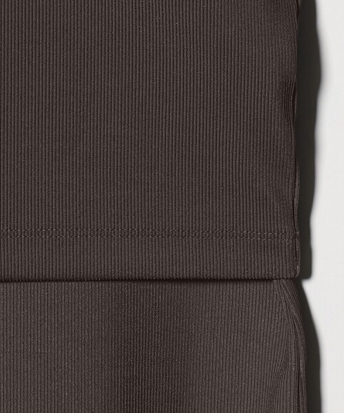 green label relaxing（グリーンレーベルリラクシング）の「タンクトップ×ノースリーブ ワンピース セット（ワンピース・レディース・ダークブラウン/ブラック/ピンク・FREE）」の10枚目の写真