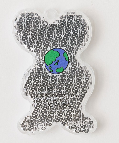 Detail(ディテール)の「DETAIL/ディティール MIDORI KOMATSU: Cheeky Cat / ALIEN Reflector チーキー キャット / エイリアン リフレクター 猫 宇宙人 反射板 キーホルダー キーチャーム 2026年 夏(キーホルダー・メンズ・オレンジ・FREE)」の5枚目の写真