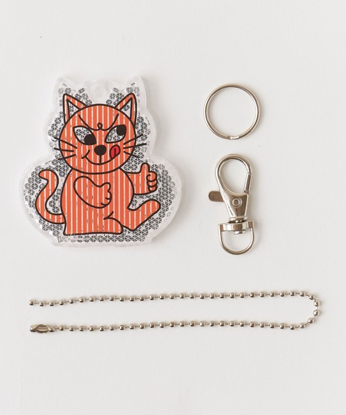 Detail(ディテール)の「DETAIL/ディティール MIDORI KOMATSU: Cheeky Cat / ALIEN Reflector チーキー キャット / エイリアン リフレクター 猫 宇宙人 反射板 キーホルダー キーチャーム 2026年 夏(キーホルダー・メンズ・オレンジ・FREE)」の12枚目の写真