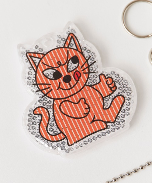 Detail(ディテール)の「DETAIL/ディティール MIDORI KOMATSU: Cheeky Cat / ALIEN Reflector チーキー キャット / エイリアン リフレクター 猫 宇宙人 反射板 キーホルダー キーチャーム 2026年 夏(キーホルダー・メンズ・オレンジ・FREE)」の17枚目の写真
