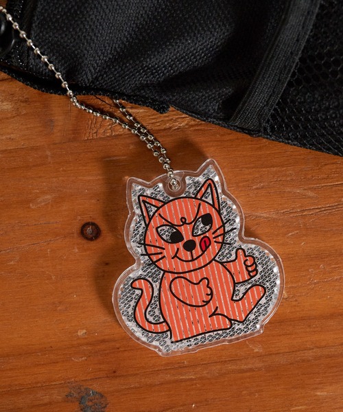 Detail(ディテール)の「DETAIL/ディティール MIDORI KOMATSU: Cheeky Cat / ALIEN Reflector チーキー キャット / エイリアン リフレクター 猫 宇宙人 反射板 キーホルダー キーチャーム 2026年 夏(キーホルダー・メンズ・オレンジ・FREE)」の15枚目の写真
