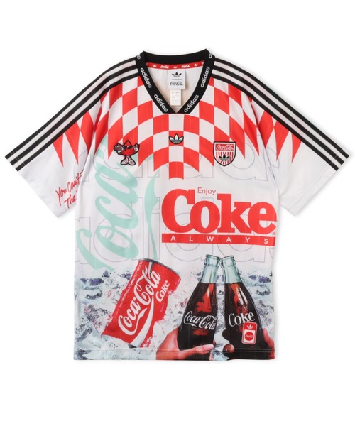 adidas COCA COLA CLASSIC SPORT MASH-UP JERSEY / アディダス コカ