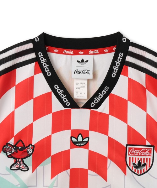 adidas COCA COLA CLASSIC SPORT MASH-UP JERSEY / アディダス コカ