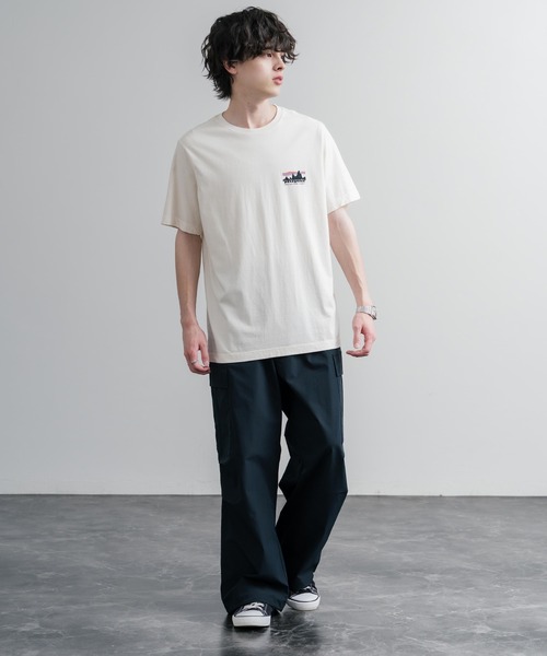 patagonia(パタゴニア)の「Patagonia パタゴニア M’S '73 SKYLINE T SHIRT オーガニックコットンバックプリント半袖Tシャツ(Tシャツ/カットソー・メンズ・ナチュラル/ブラック/ブルー・XL/L/M/S)」の21枚目の写真