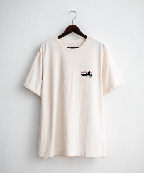patagonia(パタゴニア)の「Patagonia パタゴニア M’S '73 SKYLINE T SHIRT オーガニックコットンバックプリント半袖Tシャツ(Tシャツ/カットソー・メンズ・ナチュラル/ブラック/ブルー・XL/L/M/S)」の17枚目の写真