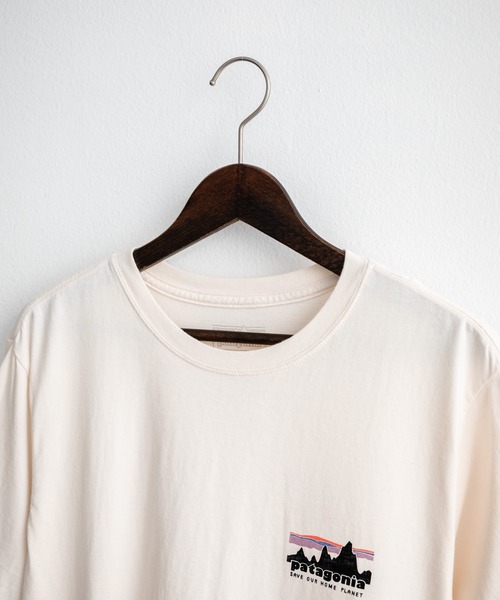 patagonia(パタゴニア)の「Patagonia パタゴニア M’S '73 SKYLINE T SHIRT オーガニックコットンバックプリント半袖Tシャツ(Tシャツ/カットソー・メンズ・ナチュラル/ブラック/ブルー・XL/L/M/S)」の19枚目の写真