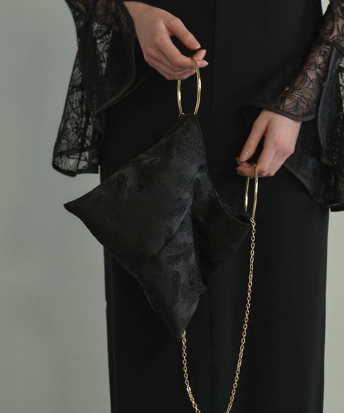 ANDRESD(アンドレスド)の「リングバッグ / Ring Bag(ハンドバッグ・レディース・アイボリー/ブラック・FREE)」の7枚目の写真