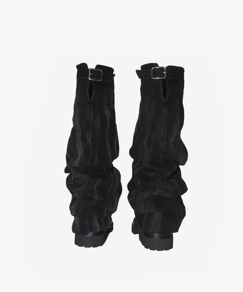 POOLDE(プールデ)の「LIQUID DENIM BOOTS(ブーツ・レディース・ブルー/ブラック・37/38)」の7枚目の写真