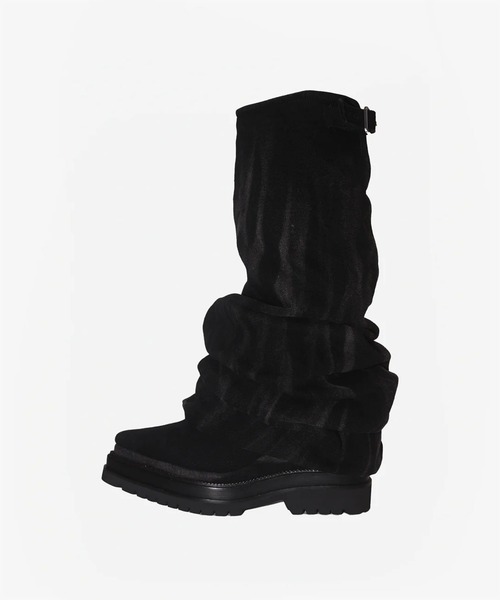 POOLDE(プールデ)の「LIQUID DENIM BOOTS(ブーツ・レディース・ブルー/ブラック・37/38)」の9枚目の写真