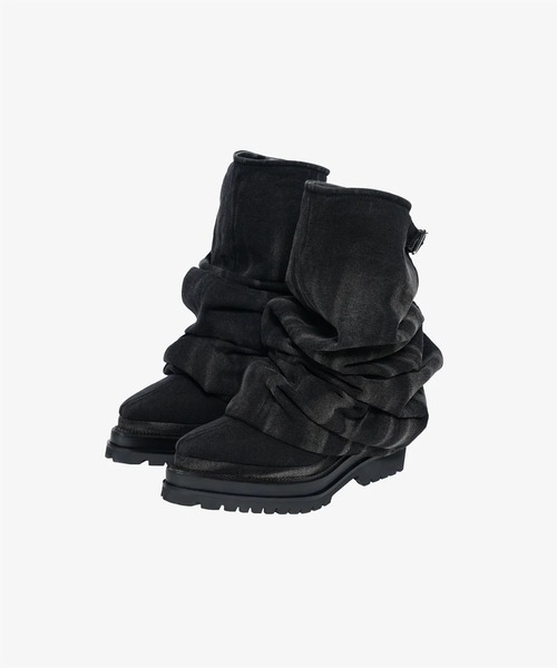 POOLDE(プールデ)の「LIQUID DENIM BOOTS(ブーツ・レディース・ブルー/ブラック・37/38)」の10枚目の写真