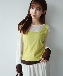 SET2点ハイショクシアータンクトップ+ロンT