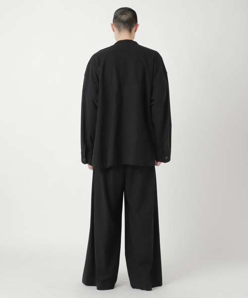 ZUCCa(ズッカ)の「HIGH TWIST TWILL JERSEY / パンツ(その他パンツ・レディース・ブラック・M size)」の8枚目の写真
