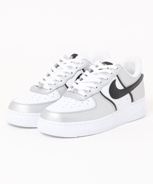 NIKE(ナイキ)の「NIKE ナイキ AIR FORCE 1 '07 LV8 SPORT エア フォース 1 '07 LV8 スポーツ MIM5752 001M SILV/BLACK(スニーカー・メンズ・シルバー・28.5cm/26.0cm/25.5cm/29.0cm/24.0cm/28.0cm/27.5cm/27.0cm/26.5cm/25.0cm/24.5cm)」の2枚目の写真
